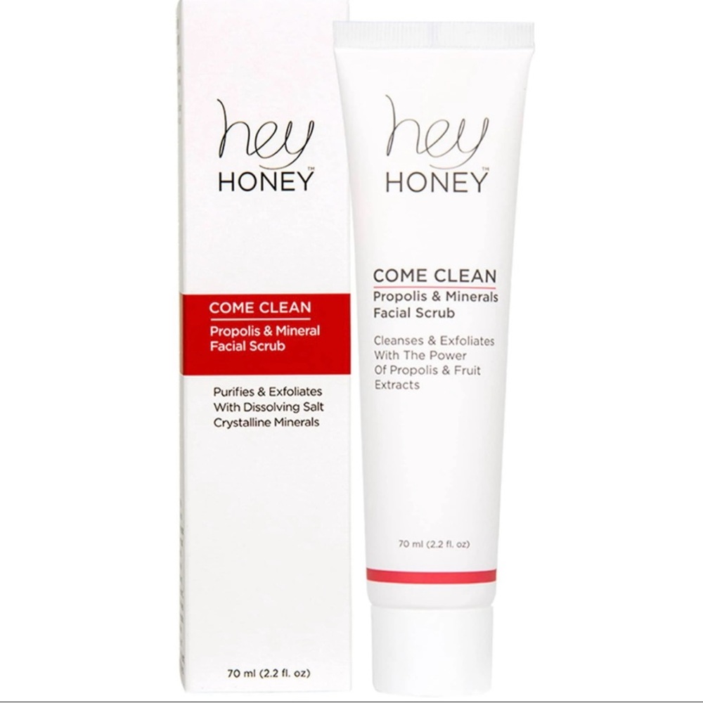 Hey Honey Come Clean Propolis and Minerals Facial  Scrub